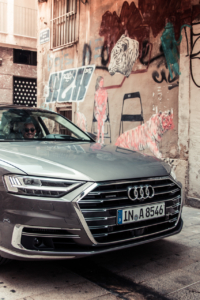 Audi A8 in Valencia - Front End